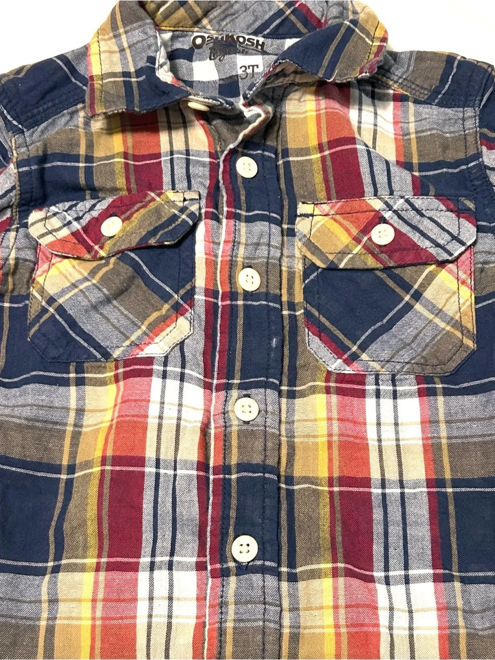 3T Kids Stones Sweatshirt, Adaptive Tee, Button Up Plaid Shirt Excellent Cond.